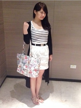 Fu Fuさん（レディース・160cm）の夏コーディネート