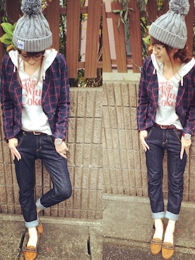 asukaさん（レディース・163cm）の秋コーディネート