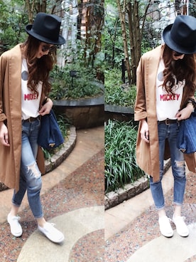 asukaさん（レディース・163cm）の冬コーディネート