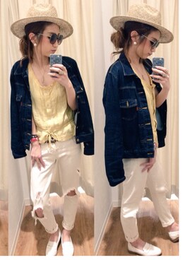 asukaさん（レディース・163cm）の夏コーディネート