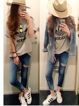 asukaさん(レディース・163cm)の夏コーディネート