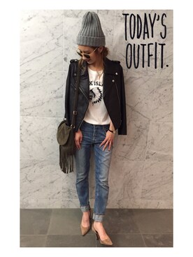 asukaさん（レディース・163cm）の秋コーディネート