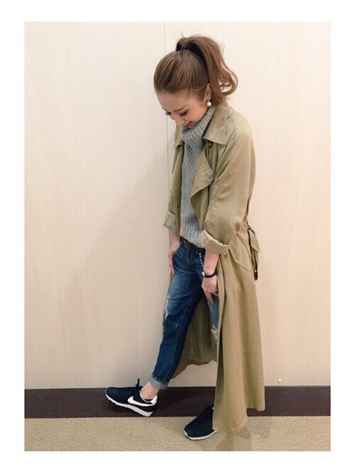 Asuka Ungridのトレンチコートを使ったコーディネート Wear