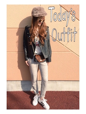 asukaさん（レディース・163cm）の秋コーディネート