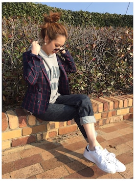 asukaさん（レディース・163cm）の冬コーディネート