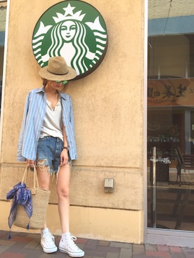 asukaさん（レディース・163cm）の春コーディネート