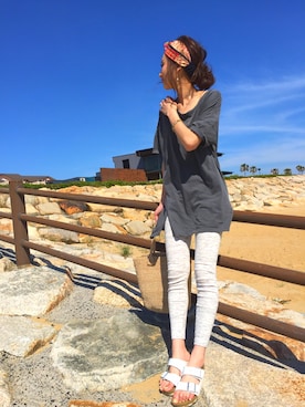 asukaさん（レディース・163cm）の春コーディネート