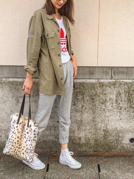 asukaさん（レディース・163cm）の秋コーディネート