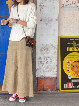 asukaさん（レディース・163cm）の秋コーディネート