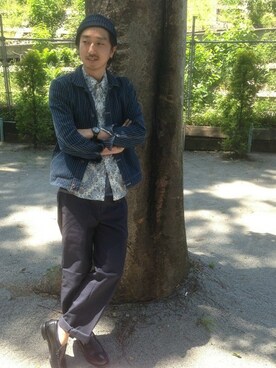 idaさん（メンズ・179cm）の春コーディネート