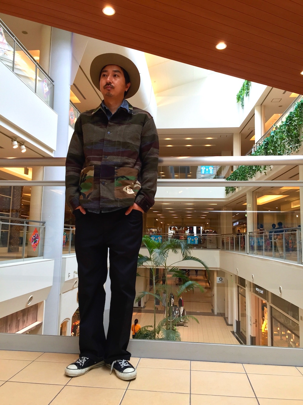 schottのカバーオール（グリーン系）を使った人気ファッション