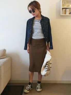 maikoroさん（レディース・158cm）の秋コーディネート