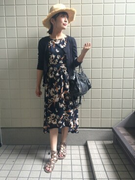 maikoroさん（レディース・158cm）の夏コーディネート