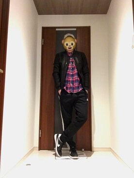 「BACKNUMBER」｜「アイテム（ブルゾン）」を使った、seriさん（メンズ・178cm）の冬コーディネート