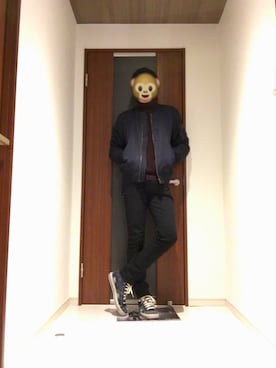 seriさん（メンズ・178cm）の冬コーディネート