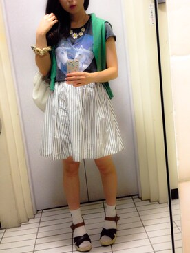 ゆのみさん(レディース・157cm)の夏コーディネート