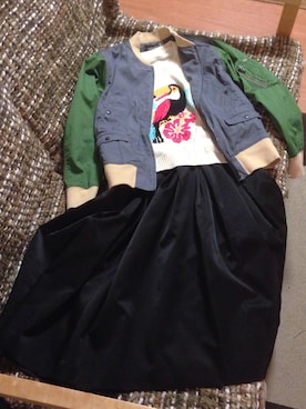 ゆのみさん（レディース・157cm）の冬コーディネート