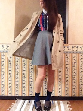 ゆのみさん(レディース・157cm)の秋コーディネート