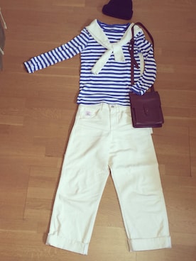 「POINTER（ポインター ）のアイテム」を使った、ちょぬんさん（レディース・160cm）の春コーディネート