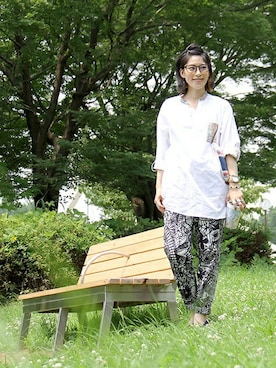 おくぅさん(レディース・156cm)の夏コーディネート