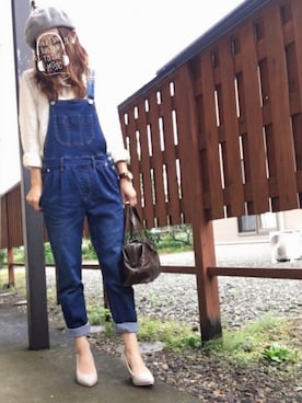 「passage mignon/flaneur（パサージュミニョンフラヌール）のアイテム（腕時計）」を使った、neeさん（レディース・153cm）の秋コーディネート