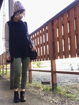 neeさん（レディース・153cm）の秋コーディネート