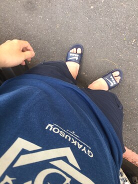 「F.C.R.B.（エフシーアールビー）のアイテム（その他シューズ）」を使った、Zhengさん（メンズ・178cm）の夏コーディネート