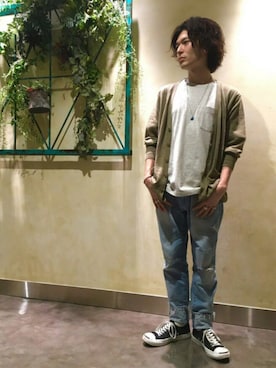 やんぬ(はらだ)さん(メンズ・165cm)の春コーディネート