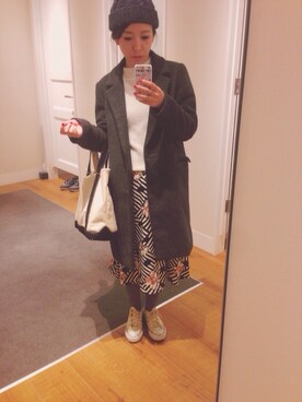 ayanoさん（レディース・153cm）の冬コーディネート