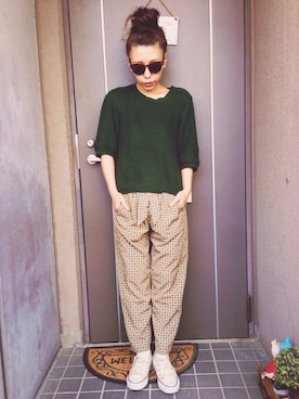 ayanoさん（レディース・153cm）の春コーディネート