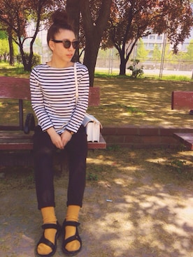 ayanoさん（レディース・153cm）の春コーディネート