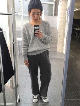 ayanoさん（レディース・153cm）の冬コーディネート