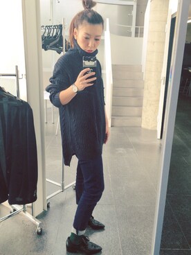 ayanoさん(レディース・153cm)の冬コーディネート