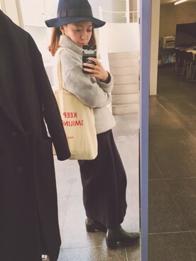 ayanoさん（レディース・153cm）の冬コーディネート