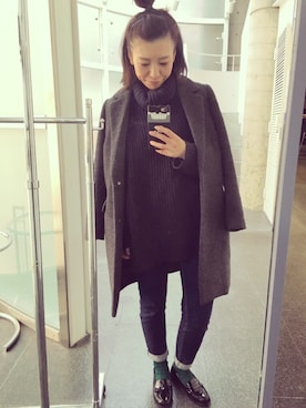ayanoさん(レディース・153cm)の冬コーディネート