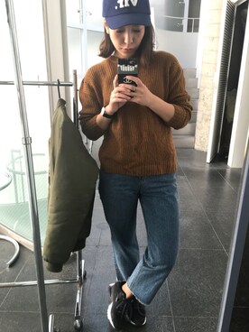 ayanoさん（レディース・153cm）の冬コーディネート