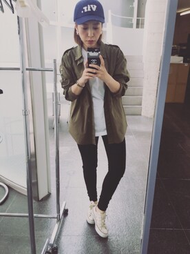 ayanoさん（レディース・153cm）の春コーディネート