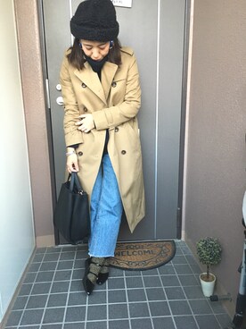 ayanoさん（レディース・153cm）の冬コーディネート