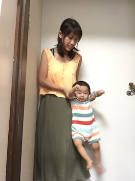 「BLESS TOKYO（ブレストウキョウ）のアイテム」を使った、SSさん（レディース・152cm）の夏コーディネート