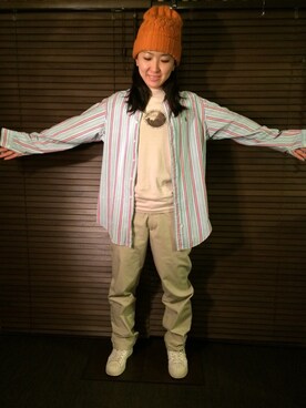 「90s」｜「アイテム（その他）」を使った、4523tieさん（レディース・160cm）の秋コーディネート