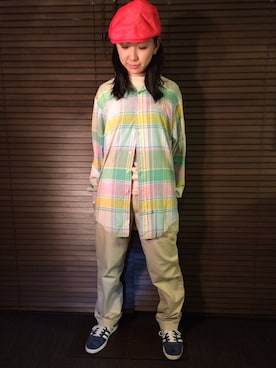 「90s」｜「アイテム（その他）」を使った、4523tieさん（レディース・160cm）の秋コーディネート