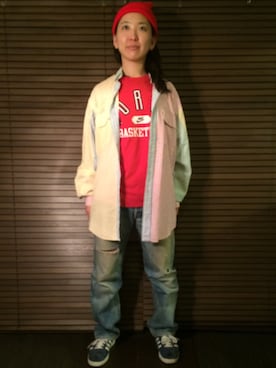 「90s」｜「アイテム（その他）」を使った、4523tieさん（レディース・160cm）の秋コーディネート