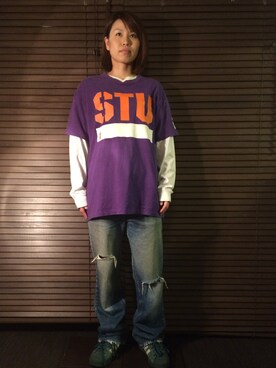 「90s」｜「アイテム（その他）」を使った、4523tieさん（レディース・161cm）の秋コーディネート