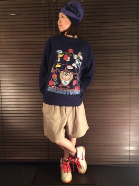 「90s」｜「アイテム（その他）」を使った、4523tieさん（レディース・161cm）の秋コーディネート