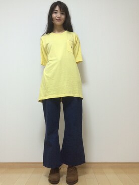 「ゆるカジ」｜「アイテム（その他）」を使った、4523tieさん（レディース・170cm）の夏コーディネート