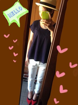 atsumi.sさん（レディース・157cm）の夏コーディネート