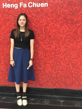 「CLOT（クロット）のアイテム（腕時計）」を使った、leewingblueさん（レディース・153cm）の秋コーディネート