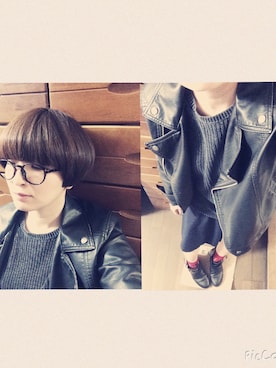 meguさん（レディース・153cm）の冬コーディネート