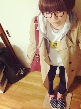 meguさん（レディース・153cm）の冬コーディネート