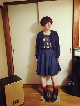 meguさん（レディース・153cm）の冬コーディネート